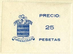 Ediciones Boris Bureba, Madrid, Spain (42mm x 31mm, ca.1944). Courtesy of R. Behra.